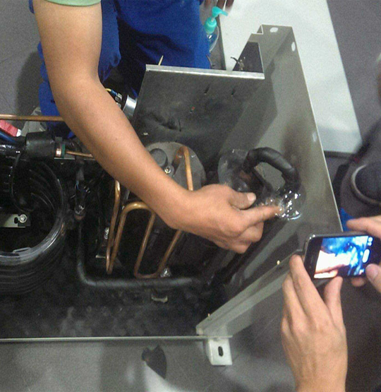 洞口维修空调制冷效果差